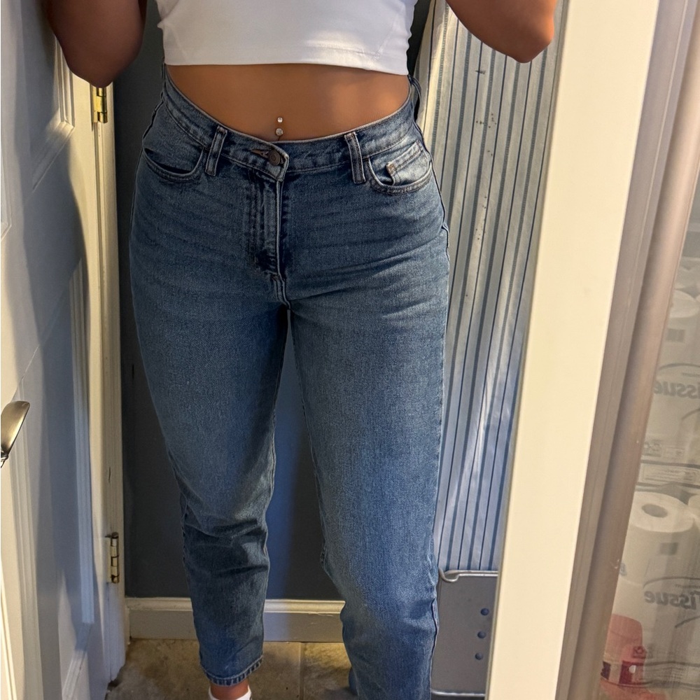 Fashion Nova High Rise Blue Jeans